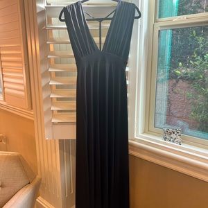 Black plunge dress size S